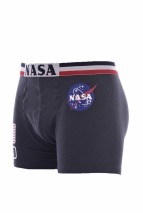 Heavands - Grandes marcas a preços discount - Boxer Nasa Flag Cinzento 2 Thumb